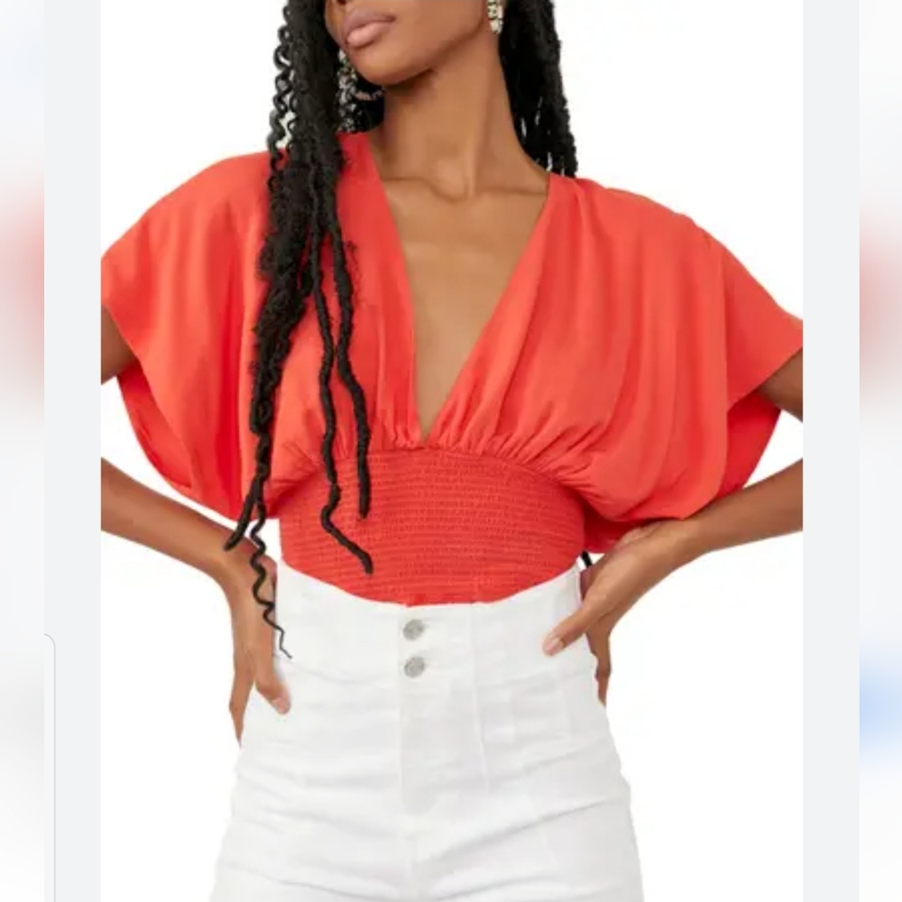 ♥️Free People♥️ Ava Tie Back Top
